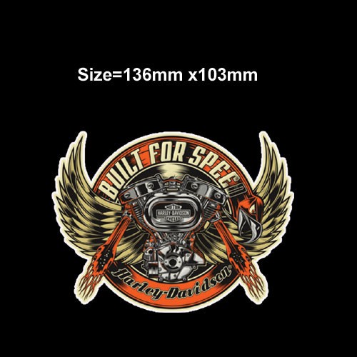 Adesivo moto harley davidson - harley,