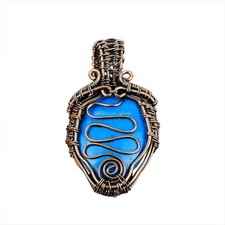 Ciondolo ovale rame bella