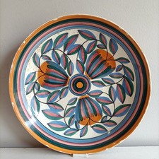 Richard Ginori Mondovì Giuseppe Sciolli Anni 30 piatto Centrotavola cm 25 Usure