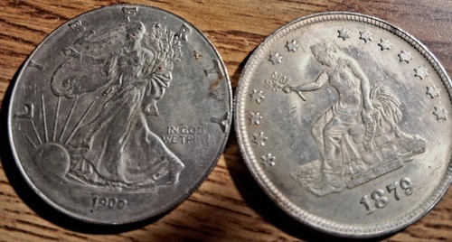 Medaglia trade dollar - medaglia,