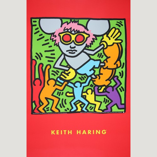 Keith haring andy - andy, mouse