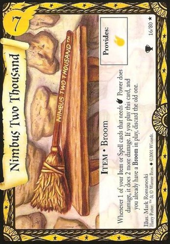Harry potter tcg nimbus - harry,