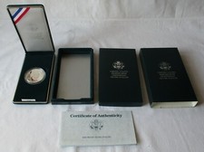 Moneta argento 1 dollaro Proof