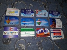 lotto di 16 schede telefoniche