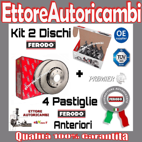 Kit dischi pastiglie ferodo - kit,