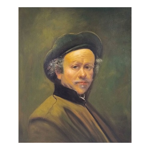 Dipinto mano olio - a, su