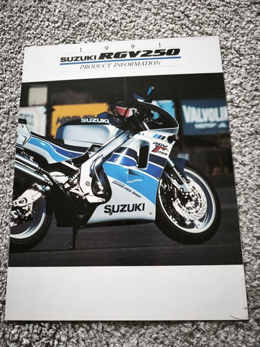 Brochure vendita suzuki rgv250 - vendita,