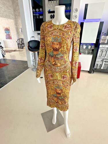 Abito midi seta dolce - midi, in