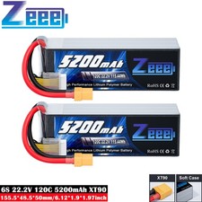 2x Zeee 6S batteria Lipo 22.2V