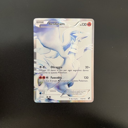 Pokemon card reshiram 113 114 - pokemon,