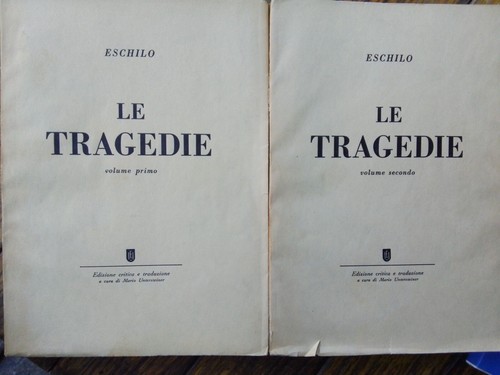 Eschilo tragedie cura - tragedie,