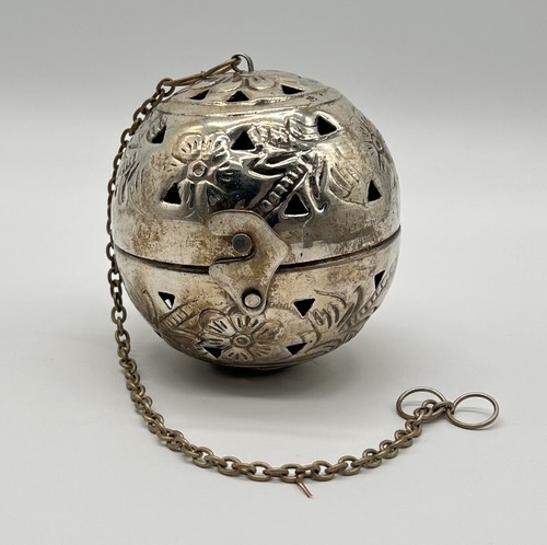 Potpourri ottone argentato - (2),