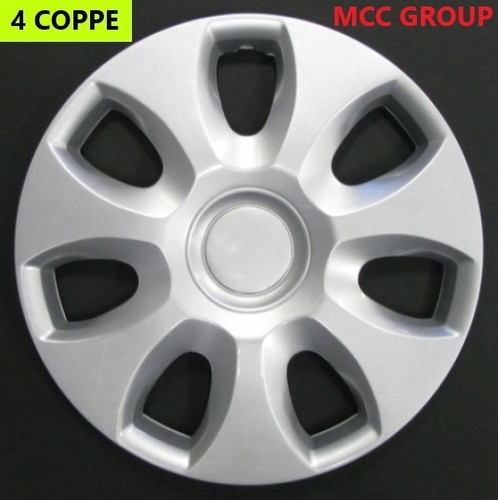 Set copricerchi coppa - coppa, ruota