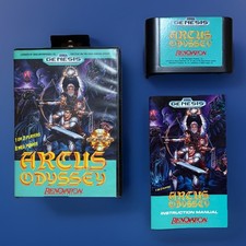 Arcus Odyssey Sega Genesis 1991 Completo di manuale ottime condizioni Megadrive