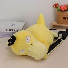 Psyduck Duck Zaino 16" Peluche Giocattolo Cartoni Animati Gioco Peluche Anime Borsa Bambola