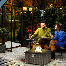 Tavolo Fire Pit Grigio