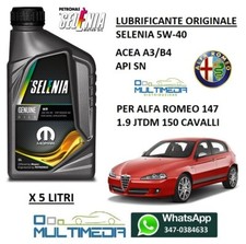 5 LT OLIO MOTORE ORIGINALE