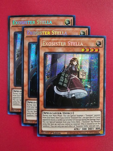 Yugioh mp23 en253 exosister - 3x,