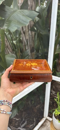 Vintage reuge swiss floral - reuge,