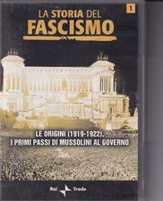 LA STORIA DEL FASCISMO 1 LE ORIGINI I PRIMI PASSI DI MUSSOLINI DVD M10429
