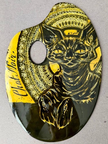 Quadro originale sfinge - sfinge, gatto