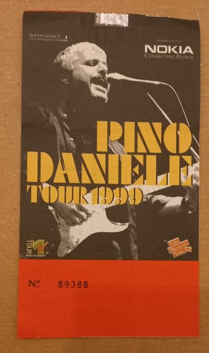 Biglietto concerto pino - biglietto,