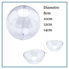 Sfera plastica trasparente - sfera, in