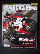 MOTOCICLISMO 2 2008 BIMOTA DB7 Honda CBR1000RR Kawasaki ZX-10R [G67-6]