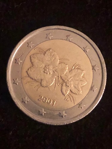 Moneta euro finlandia 2001 - moneta,