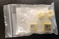 Set dadi in metallo Warhammer 2023 nuovi in borsa (oro)