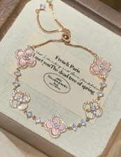 Bracciale Tennis Quadrifoglio