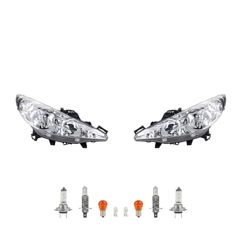 Set fari adatto per peugeot - di,