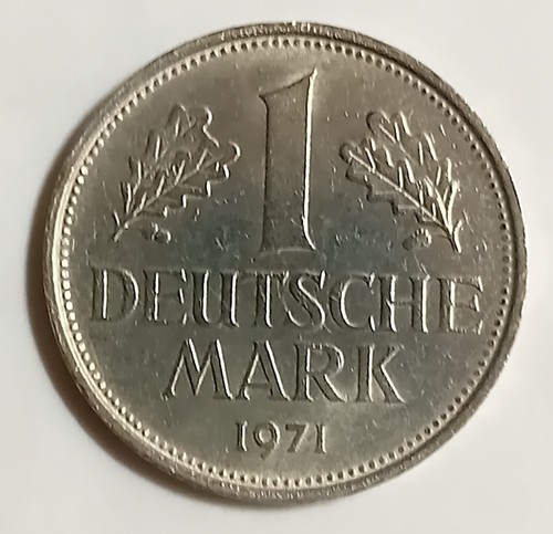 Marco germania 1971 zecca f - germania,
