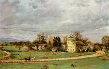 Dipinto ad olio Hans Thoma -