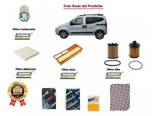 Kit Tagliando 4 Filtri Manutenzione per Fiat Qubo 1.3 Multijet 55 Ke Euro 4