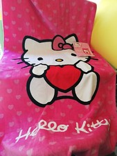 HELLO KITTY SANRIO TELO ASCIUGAMANO BAMBINI DA MARE 76X152 COTONE 