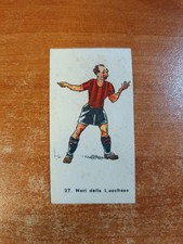 Figurina Calciatori NERI - LUCCHESE N.27 Caricatura Ed. FIDASS 1936 originale