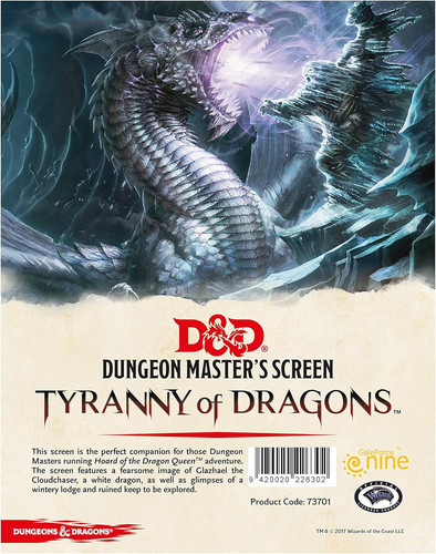 Dungeons dragons schermo - &,