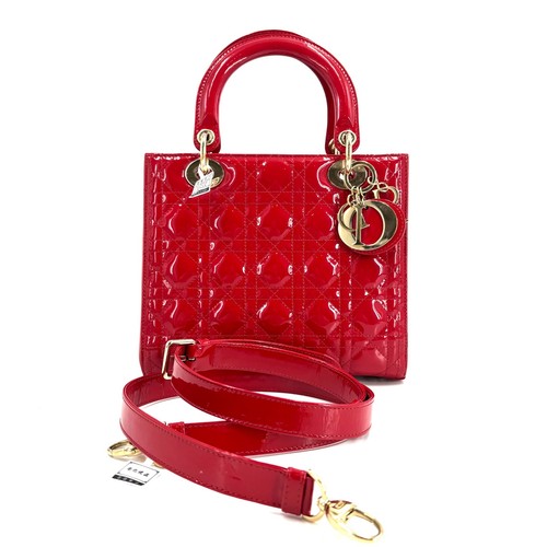 Dior patent cannage stitched - patent,