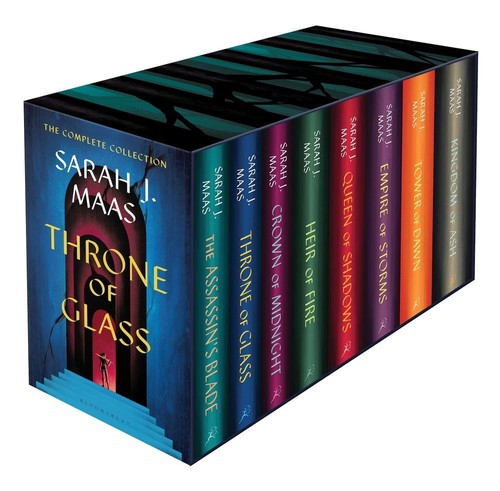 Throne glass box - throne, set