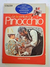COLLODI LE AVVENTURE DI PINOCCHIO Foto sceneggiato TV Nino Manfredi ED. PAOLINE
