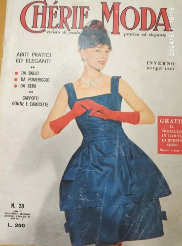 Rivista cherie moda modelli - rivista,