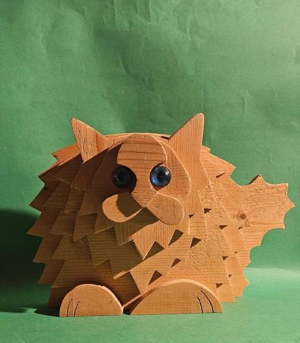 Gatto legno scuola - legno,,