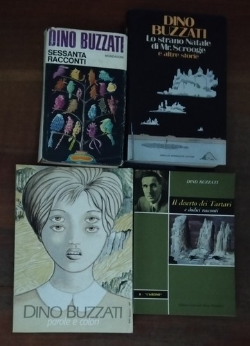 Lotto libri dino buzzati - libri, di