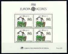 EUROPA CEPT Açores blocco