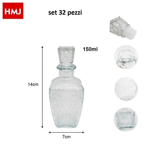 Set pezzi bottiglia - pezzi,