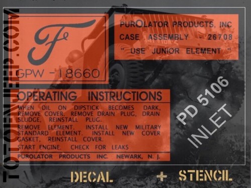 Water decalcomanie filtre a - ,