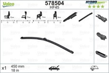 VALEO 578504 Spazzola tergi