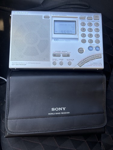 Sony icf sw7600gr world - sony, band