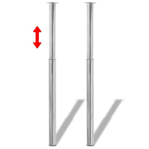 Vidaxl gambe telescopiche - telescopiche, per